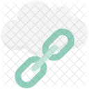 Link On Internet Cloud Computing Web Link Icon