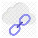 Cloud Link Hyperlink Cloud Connection Icon