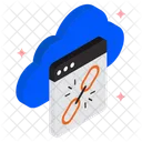 Linkage Web Cloud Icon