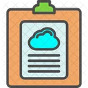 Cloud List  Icon