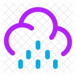 Cloud-little-rain  Icon