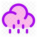 Cloud-little-rain  Icon