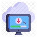 Cloud Loading  Icon