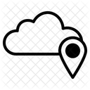 Cloud location  Icon