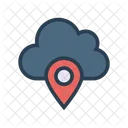 Location Cloud Map Icon