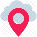 Cloud Computing Location Icon