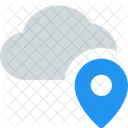 Cloud Location  Icon