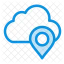 Cloud Location Cloud Location Pin Icon