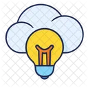 Cloud Location Storage Computing Icon
