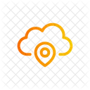 Cloud Location  Icon