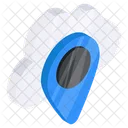 Cloud location  Icon