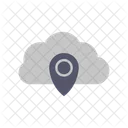 Cloud Location  Icon