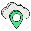 Cloud Location  Icon