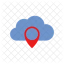 Cloud Location  Icon