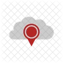 Cloud Location  Icon