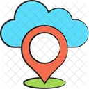 Cloud location  Icon