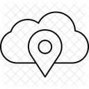 Cloud location  Icon