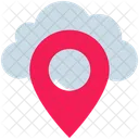 Cloud Location  Icon