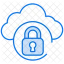 Cloud Lock Cloud Cloud Security Icon