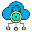 Cloud Lock Secure Cloud Cloud Data Icon