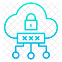 Secure Cloud Cloud Data Cloud Computing Icon