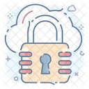 Cloud Lock Protected Cloud Network Data Cloud Lock Icon
