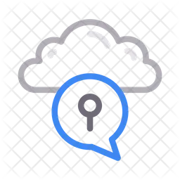 Cloud Lock  Icon