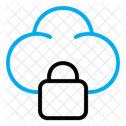 Cloud Lock  Icon