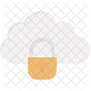 Cloud Computing Cloud Safety Cloud Security Icon