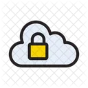Cloud Lock Private Icon