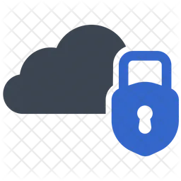 Cloud Lock  Icon