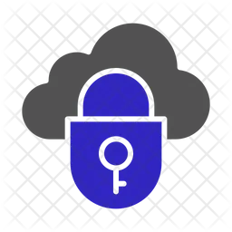 Cloud Lock  Icon