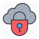 Cloud Lock Lock Cloud Icon