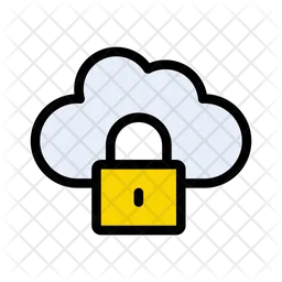 Cloud Lock  Icon