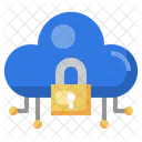 Cloud Lock Locked Protected Icon