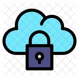 Cloud Lock  Icon