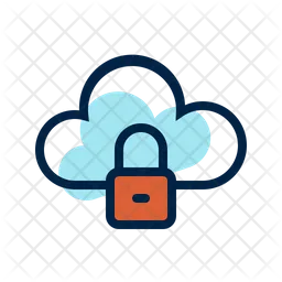 Cloud Lock  Icon