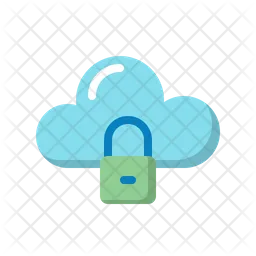 Cloud Lock  Icon