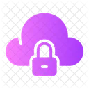 Cloud Lock Cloud Security Secure Cloud Icon