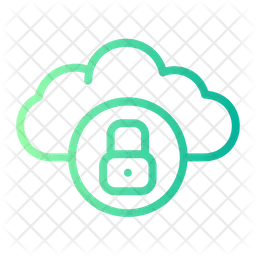 Cloud Lock  Icon