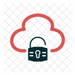 Cloud Lock  Icon