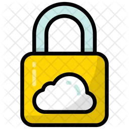 Cloud Lock  Icon