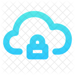 Cloud lock  Icon