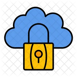 Cloud Lock  Icon