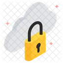 Computing Network Padlock Icon