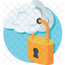 Cloud Lock  Icon