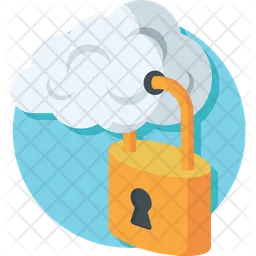 Cloud Lock  Icon