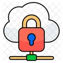 Cloud lock  Icon