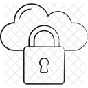 Cloud lock  Icon