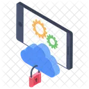 Cloud Lock  Icon